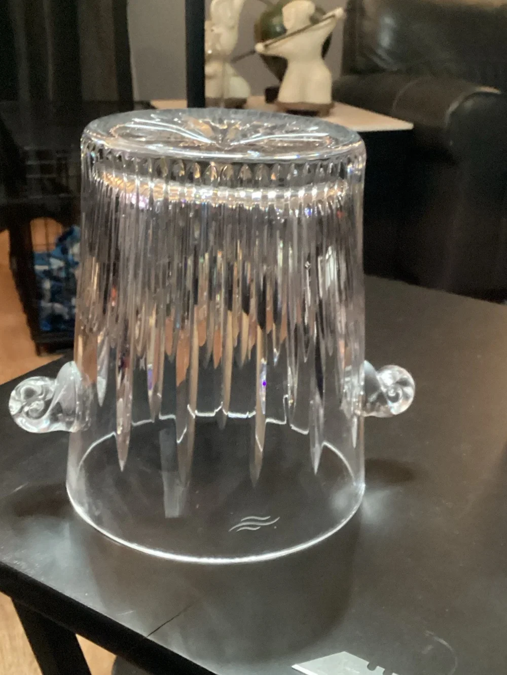 Waterford Crystal Barcelona Marquis Ice Bucket - 7.5” X 6” - Vintage - Ex Cond